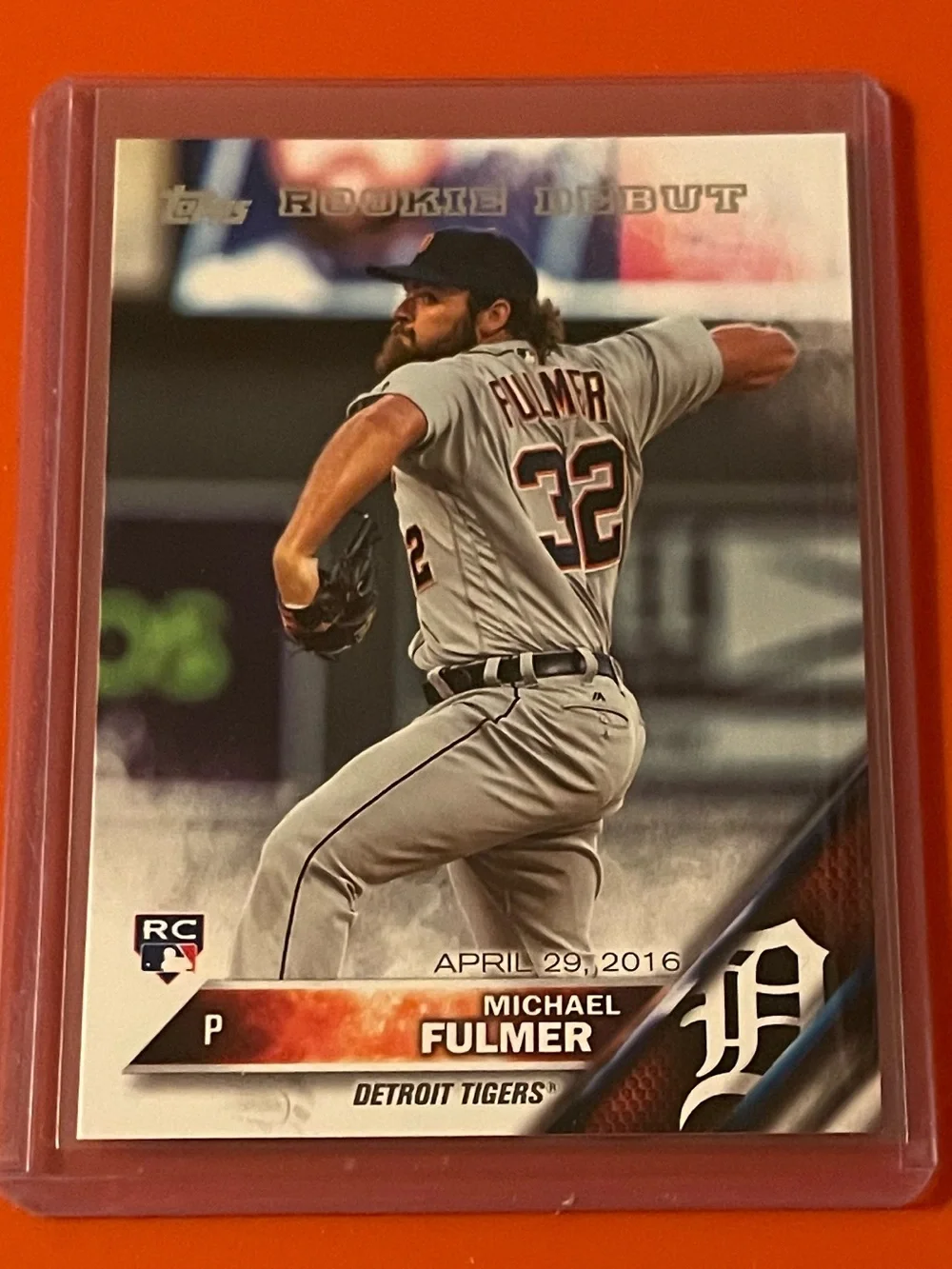 Michael Fulmer #US204 [Rookie Debut] 2016 Topps Baseball Trading Card
